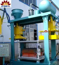 Automatic horizontally cold box to produce solid core cold box shell core shooter pre-coated sand core making machine.