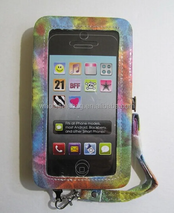 iphone rainbow pouch