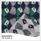Soft Jacquard Fabric 50% Cotton 50% Polyester