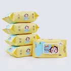 High Quality Private Label Custom Natural Organic Baby Water wipe biodegradable Wet Wipes 100Pcs