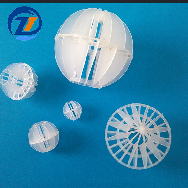 High Quality 50mm Plastic Polyhedral Hollow Ball filter water