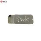 foodgrade small size pocket slider tin sliding metal box for candy