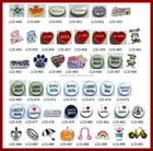 Various designs floating alloy charms for glass floating locket pendant