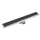 Tempered glass drain shower linear channel linear floor drain