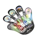 LED flashing ring customized projection finger rings laser rings party favor