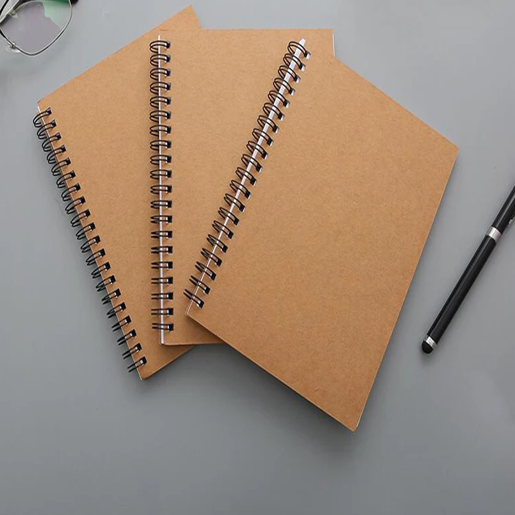 ring wire binding bound notepad custom spiral note book notebook
