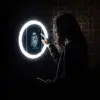 LED ring light ipad Photo Booth advertising, Rental IPad Photo Smart Mirror selfie booth
