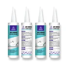 Neutral anti-mould silicone sealant overlasting white glass adhesive mildew resistant gel moist proof glue
