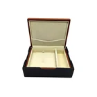 Custom logo jewelry packaging wooden boxes