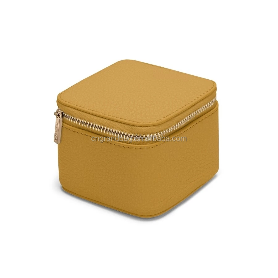 luxury separate jewelry organizer set leather case jewelry box