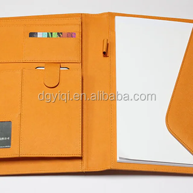 A4 Padfolio with cellular pocket/card slots