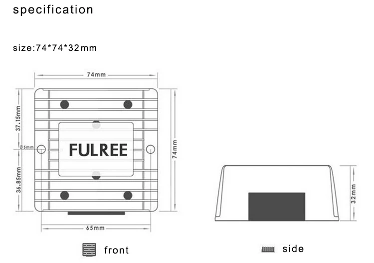 74X74X32mm