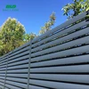 Aluminium Fence Slats Louvered, Aluminium Gate Fence Panel