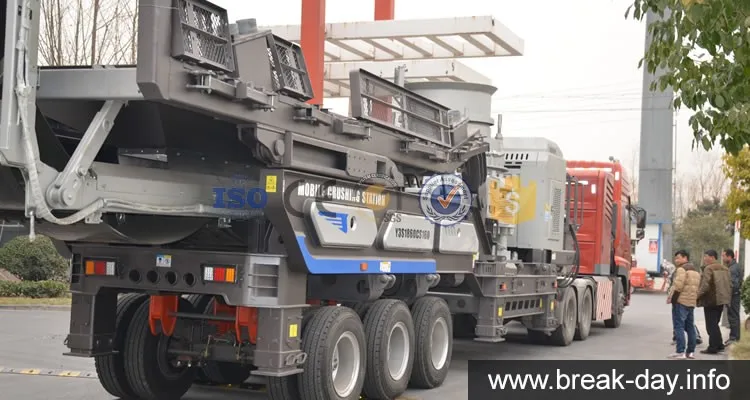 Mobile Primary Jaw Crusher