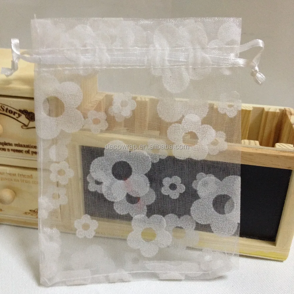 custom made satin organza bags pouches