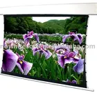 150" Electric Teb-tensioned Screen---projector /projection screen