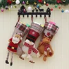 Cotton Christmas/Xmas stockings/socks pendant tree decoration/gift wrapping/package/Home ornaments