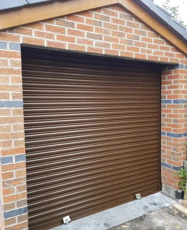 New Edge Security Decorative Steel L Commercial Spring Roll Up