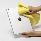 Super delicate glossy suede clean dust wiper cloth microfiber cleaning towel for screen mobile