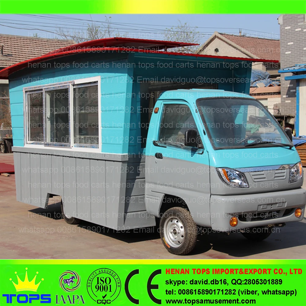 Mobile Kitchen Advertising Ice Cream Slush Machine Food Van Buy
