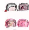 best selling attractive and durable pvc cosmetic bags with small pouches for shopping