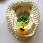 New Design Latest Fashion OEM Custom High Quality Women circle neck scarf factory china
