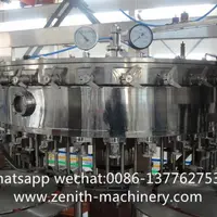 Auto Bottled Automatic Carbonated Beverage Filling