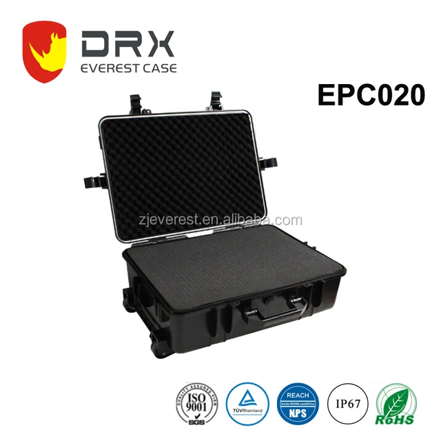 large flight Pro Plus military plastic case abs