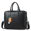 Stylish Waterproof laptop Briefcase, Premium Business Computer Bag, 13.3 14 15.6 inch Lady PU Leather Messenger Laptop Bag