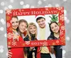 Christmas Photo Prop photo Frame 2018 Merry Christmas Card Selfie Frame Party Prop Snowflakes Office Party INSTANT DOWNLOAD