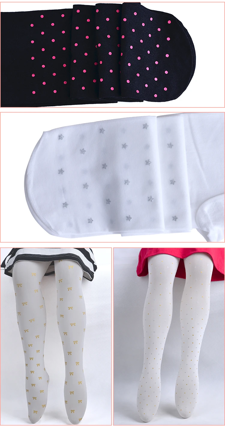 Children Girl In Transparent Tights Bulk Wholesale Ultra Sheer School