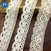 100% White Cotton Sewing Fabric Lace Ribbon roll trim for Wedding Decoration Gift Wrap Ribbon