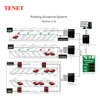 TENET Parking Space Guidance System Ultrasonic Detector sensor Parking Slots Occupancy Sensors With Red Green LED Indicator
