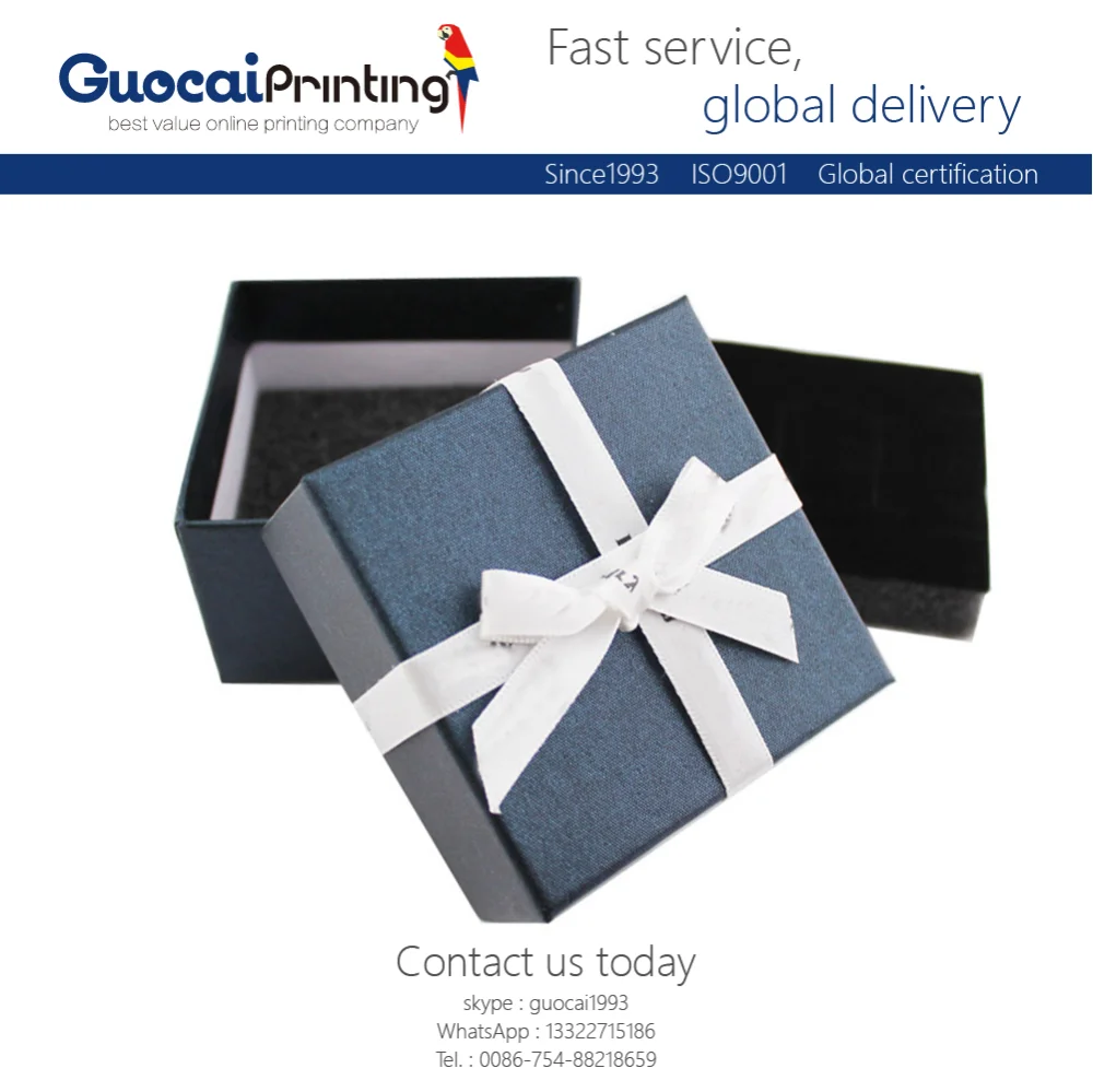 hot sale new fancy custom logo stylish tie packaging boxes