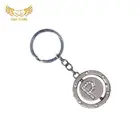 Wedding Gift Lover Couple Hard Enamel Pink Red Love Heart Shape Clasp Key Ring Keychain