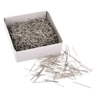 Cheap good durability silver office map pins dressmaker straight pearl pins