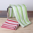 Red Stripe Kitchen Towel Kitchenkitchen Doctorhome 100% Cotton Red Stripe Yarn-dyed Woven Cleaning Kitchen Dish Tea Towel
