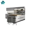 Modern simplicity the overall cabinet custom U - shaped kitchen cabinets custom assembly design