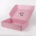 Supplier Small Cheap Custom Color Printed E Flute Mailer Cardboard Paper Packaging Corrugated Box for headband sweater