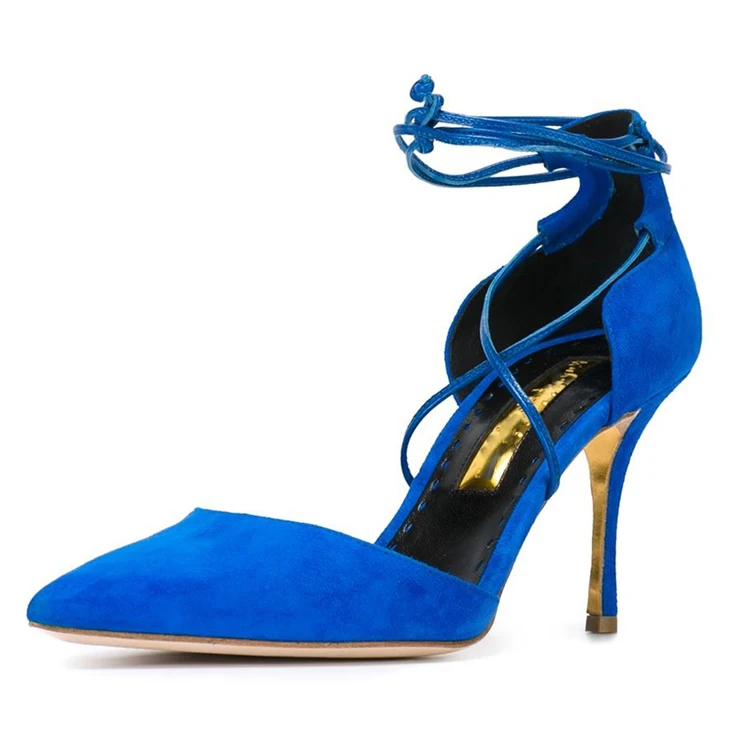 Royal Blue Shoes,Royal Blue Women Dress Shoes,Royal Blue Wedding Shoes