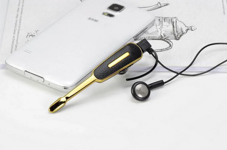 New ! Wireless Stereo Voice Bluetooth Headset Headphone V4.0 Earphone For Samsung HM1000 iPhone 4 5 5s 6 6s Plus