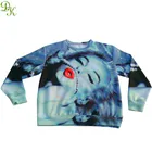 100% polyester custom design sweatshirt jumper