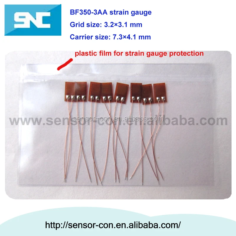 Bf3503aa Linear Force Sensing Strain Gage Metal Foil Strain Gauges For The Stress Analysis