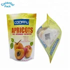 100g plastic stand up foil pouch food grade dry fruit packaging bag