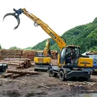 Forest log equipment mini log loader for sale