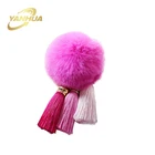 Wholesale promotional cheap decorative rayon tassel fringe