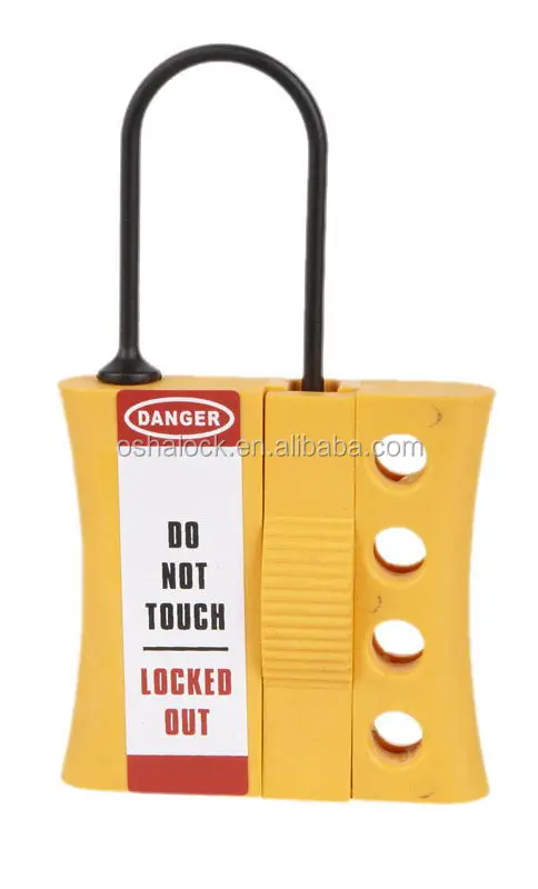 Factory Cheap Nylon Safety Lockout Hasp Number Lock