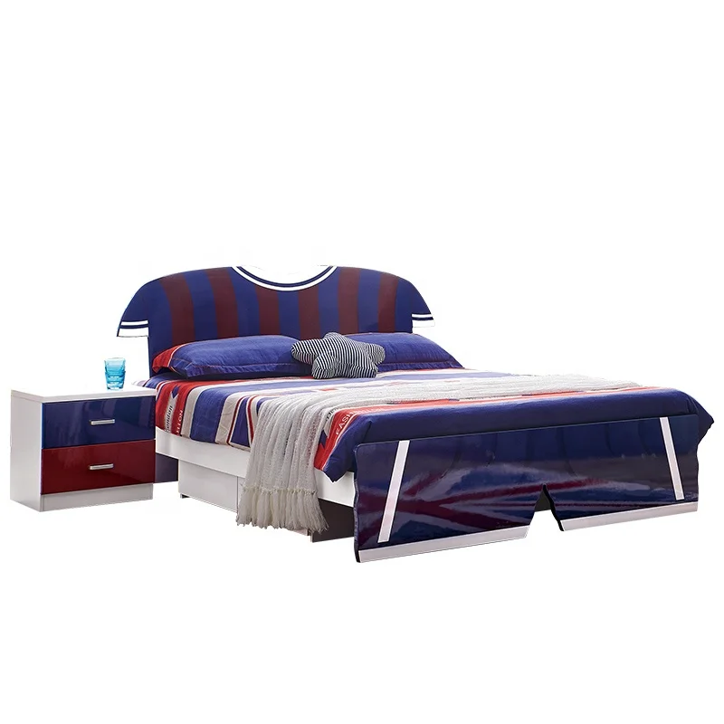 Cheap Children Furniture Kids Bedroom Sets Football Bed For Boys Wholesale In China Buy Youth Children Furniture Kids Bedroom For Boys Wood Study