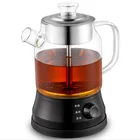 2019 Kitchen Appliance Portable Mini Instant Electric Borosilicate Glass Tea Maker With Stainless Steel Infuser