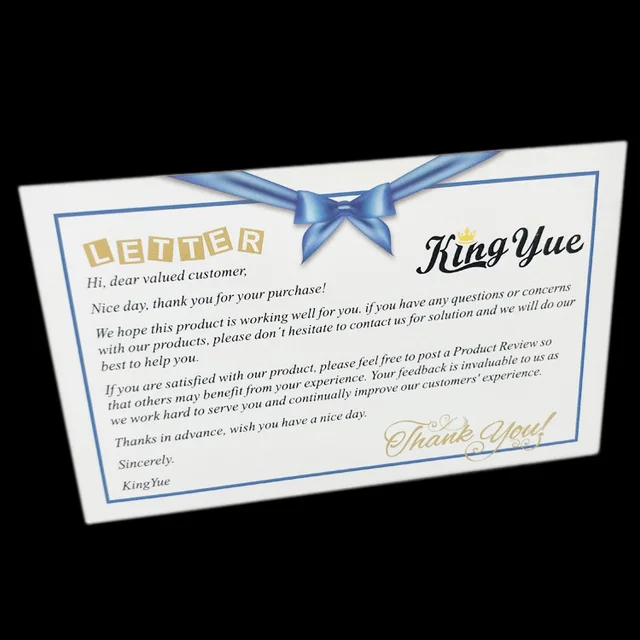 paper craft and gift wholesale thank you card